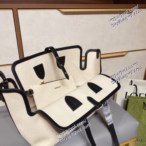 2色可選 ムダな装飾を排したデザイン  2021春夏  バーバリー BURBERRYコピーブランド ハンドバッグ 