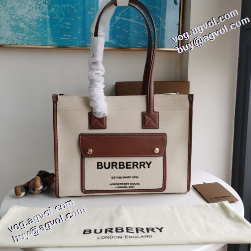 バーバリー BURBERRY シックスタイルに活躍 スーツにぴったり 2色可選 ファスナーポケット付 手持ち&ショルダー掛け 2021秋冬 バーバリー偽物ブランド