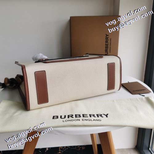 バーバリー BURBERRY シックスタイルに活躍 スーツにぴったり 2色可選 ファスナーポケット付 手持ち&ショルダー掛け 2021秋冬 バーバリー偽物ブランド