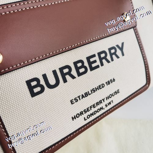 バーバリー BURBERRY シックスタイルに活躍 スーツにぴったり 2色可選 ファスナーポケット付 手持ち&ショルダー掛け 2021秋冬 バーバリー偽物ブランド