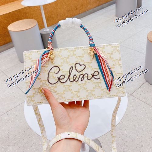  2021春夏 CELINEブランド コピー 2色可選 セリーヌ CELINE 欧米韓流/雑誌 ハンドバッグ 斜め掛けバッグ ショルダーバッグ