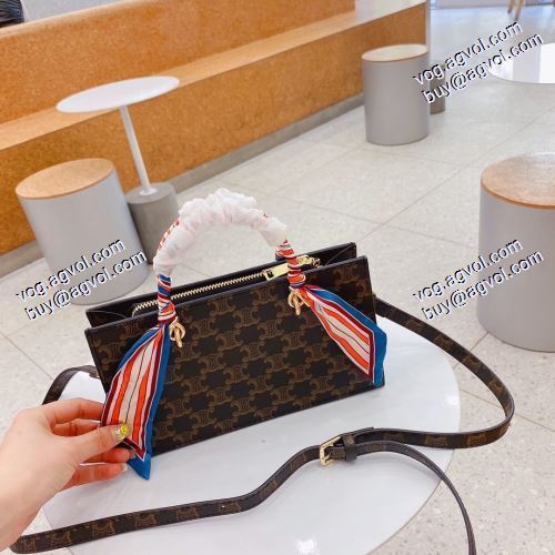  2021春夏 CELINEブランド コピー 2色可選 セリーヌ CELINE 欧米韓流/雑誌 ハンドバッグ 斜め掛けバッグ ショルダーバッグ