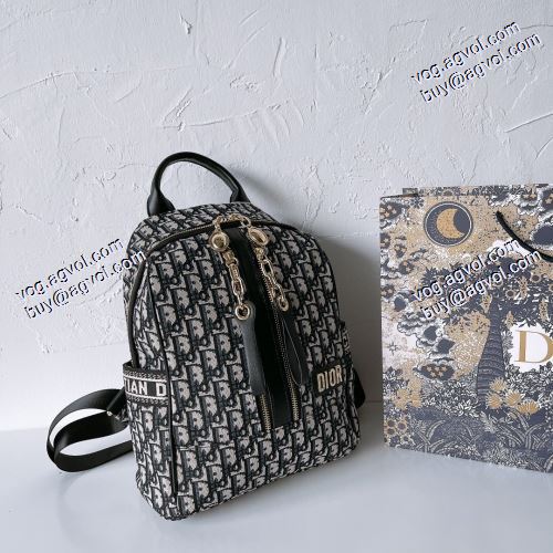  2021春夏 DIORスーパーコピー 数に限りがある ディオール DIOR モノグラムマルチカラー リュック、バックパック