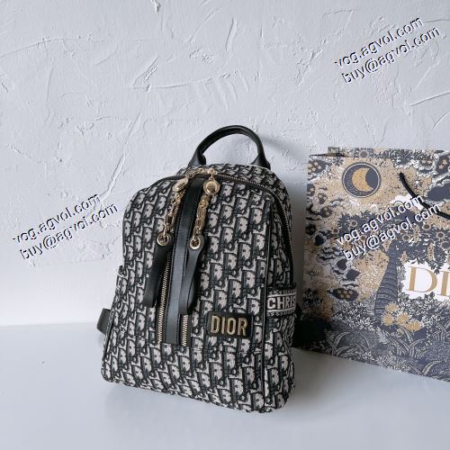  2021春夏 DIORスーパーコピー 数に限りがある ディオール DIOR モノグラムマルチカラー リュック、バックパック