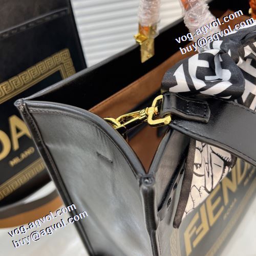 2色可選 日本未入荷モデル 2021秋冬 フェンディ FENDI ハンドバッグ フェンディスーパーコピー ファスナーポケット付 大容量