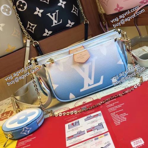  2021春夏 LOUIS VUITTONコピー 3色可選 注目のアイテム ハンドバッグ ショルダーバッグ Multi Pochette Accessoires 斜め掛けバッグ M57633 M57634 ルイ ヴィトン LOUIS VUIT