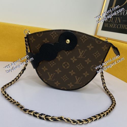  LOUIS VUITTONブランド 偽物 通販 ルイ ヴィトン LOUIS VUITTON 高級感を引き立てる 2021春夏 M6132 Monogram Reverse 3色可選 ショルダーバッグ 斜め掛けバッグ