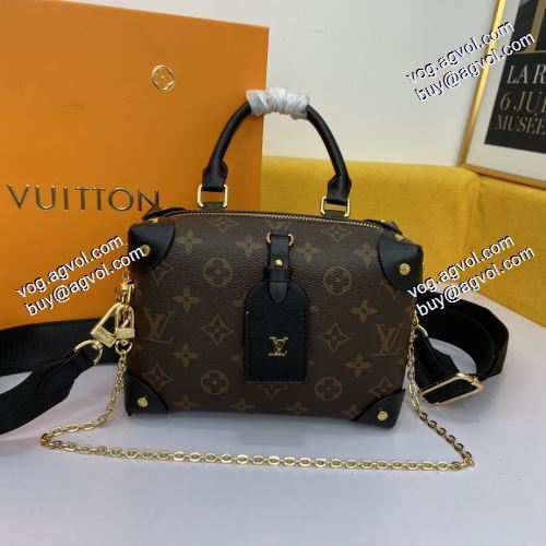  ショルダーバッグ ハンドバッグ 斜め掛けバッグ 2色可選 2021春夏 LOUIS VUITTONスーパーコピー 代引 M45571/M45531 Petite Malle Soupleバッグ ルイ ヴィトン LOUIS VUITTON 数
