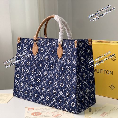  落ち着いた感覚 ルイ ヴィトン LOUIS VUITTON ハンドバッグ Since 1854 M57396/M45039 Nicolas Ghesqui&egrave;re Onthego 35x27x14cm ショルダーバッグ 2021春夏 LOUI