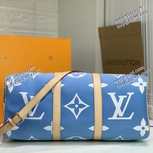  2021春夏 美品！LOUIS VUITTONスーパーコピー 代引 ショルダーバッグ ハンドバッグ Speedy 45 Monogram Giant M41418/M41416 45x27x20cm 斜め掛けバッグ 旅行用バッグ / キャリ