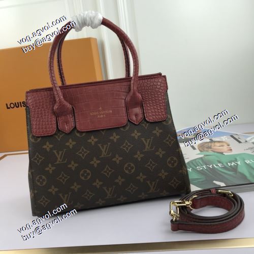 4色可選 ルイ ヴィトンブランド コピー 最安値に挑戦 2021秋冬 ルイ ヴィトン LOUIS VUITTON 手持ち&ショルダー掛け モノグラム?ヴェルニ