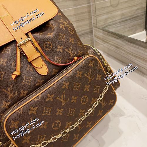 2021秋冬 ルイ ヴィトン LOUIS VUITTON リュック、バックパック レザーショルダーバッグ ルイ ヴィトンコピーブランド 人気ブランド