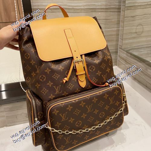 2021秋冬 ルイ ヴィトン LOUIS VUITTON リュック、バックパック レザーショルダーバッグ ルイ ヴィトンコピーブランド 人気ブランド