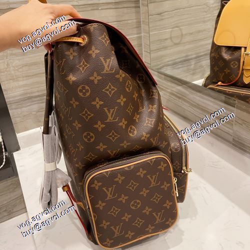 2021秋冬 ルイ ヴィトン LOUIS VUITTON リュック、バックパック レザーショルダーバッグ ルイ ヴィトンコピーブランド 人気ブランド