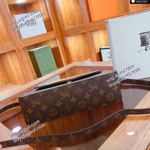 耐久性のある 2021秋冬 ルイ ヴィトン LOUIS VUITTON 斜め掛けバッグ ファスナーポケット付 ルイ ヴィトンスーパーコピー