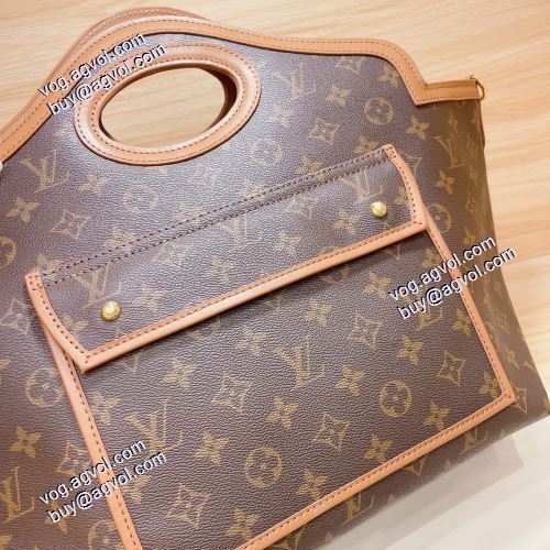 人気ブランド ルイ ヴィトンコピー 2021秋冬 ルイ ヴィトン LOUIS VUITTON ハンドバッグ ムダな装飾を排したデザイン