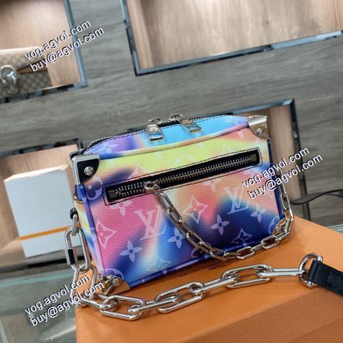 極上の着心地 ルイ ヴィトン偽物ブランド 2021秋冬 ルイ ヴィトン LOUIS VUITTON 斜め掛けバッグ ダブルファスナー使用