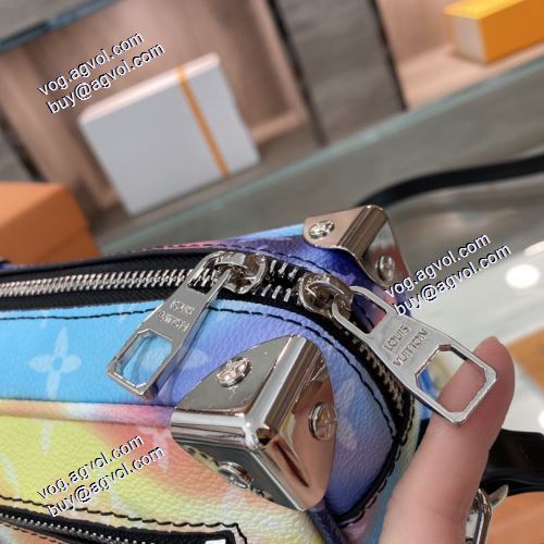 極上の着心地 ルイ ヴィトン偽物ブランド 2021秋冬 ルイ ヴィトン LOUIS VUITTON 斜め掛けバッグ ダブルファスナー使用