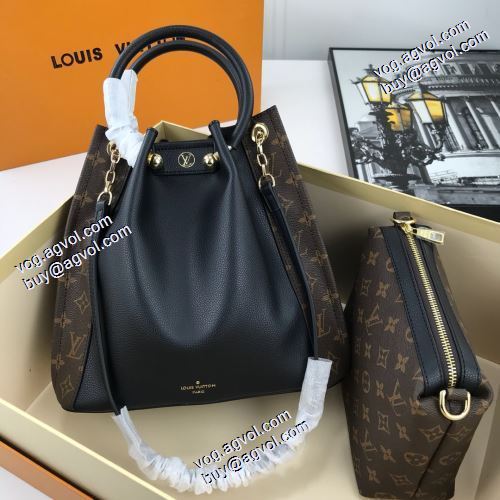 完売再入荷 2021秋冬 ルイ ヴィトン LOUIS VUITTON ファスナーポケット付 屈託のないバッグ ルイ ヴィトンブランドスーパーコピー ハンドバッグ 4色可選