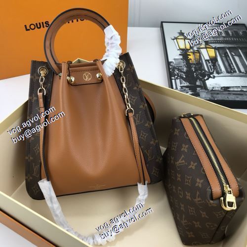 完売再入荷 2021秋冬 ルイ ヴィトン LOUIS VUITTON ファスナーポケット付 屈託のないバッグ ルイ ヴィトンブランドスーパーコピー ハンドバッグ 4色可選