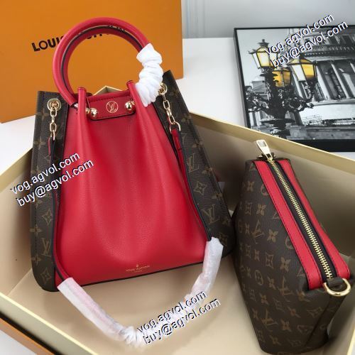 完売再入荷 2021秋冬 ルイ ヴィトン LOUIS VUITTON ファスナーポケット付 屈託のないバッグ ルイ ヴィトンブランドスーパーコピー ハンドバッグ 4色可選
