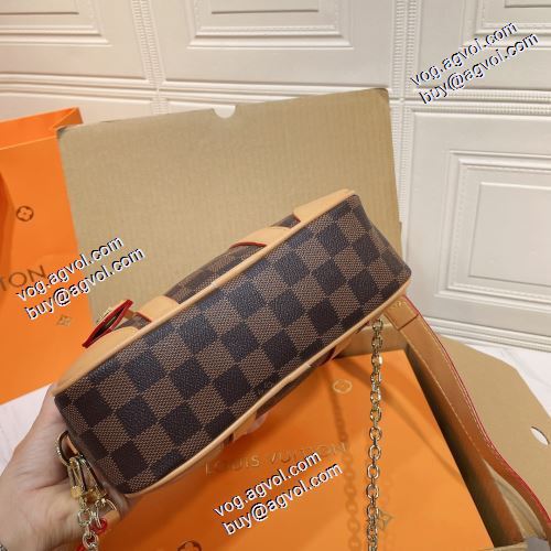 2021秋冬 ルイ ヴィトンブランドコピー ルイ ヴィトン LOUIS VUITTON お洒落自在 4色可選 斜め掛けバッグ シンプル＋多機能 ダミエ