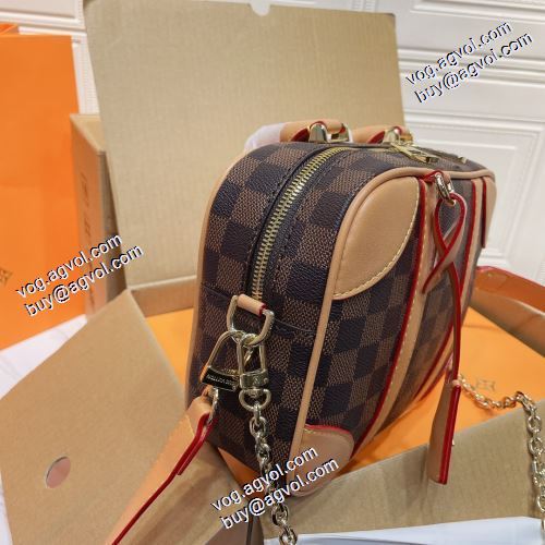 2021秋冬 ルイ ヴィトンブランドコピー ルイ ヴィトン LOUIS VUITTON お洒落自在 4色可選 斜め掛けバッグ シンプル＋多機能 ダミエ