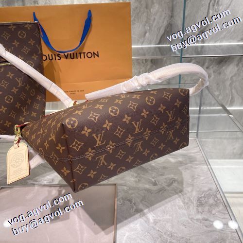 上品上質 2022早春 ルイ ヴィトン LOUIS VUITTON ショルダーバッグ ルイ ヴィトンブランドスーパーコピー モノグラム ムダな装飾を排したデザイン 非凡な容量