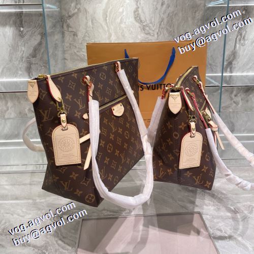 上品上質 2022早春 ルイ ヴィトン LOUIS VUITTON ショルダーバッグ ルイ ヴィトンブランドスーパーコピー モノグラム ムダな装飾を排したデザイン 非凡な容量