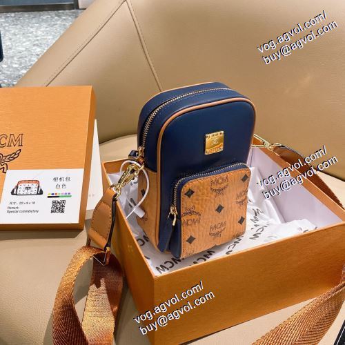 2021春夏 存在感のある エムシーエム コピー MCMブランド 偽物 通販 斜め掛けバッグ 