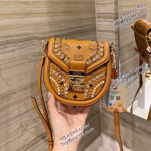 小型 軽量 2021春夏 ミニバッグ エムシーエム コピー MCMコピーブランド 斜め掛けバッグ