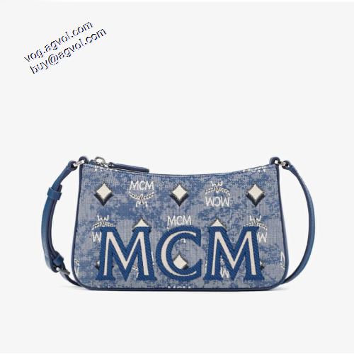 魅力ファッション エムシーエムショルダーバッグコピー 先行販売 エムシーエム コピー MCM 2021秋冬 ヴィンテージ モノグラム ジャカード 3色可選  内側にオープンポケット エムシーエム ショルダーバッグ コピー