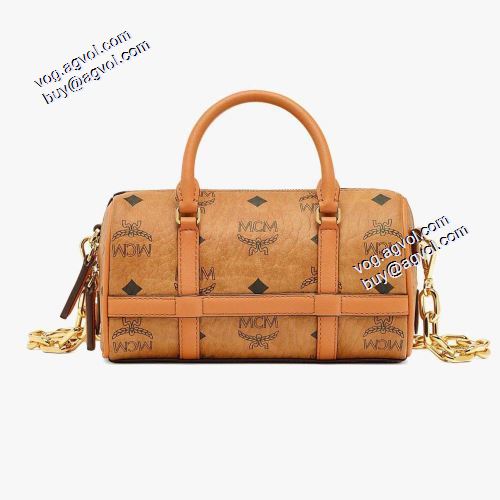 ファション性の高い エムシーエム ボストンバッグコピー 著名人の着用 エムシーエム コピー MCM 2021秋冬 ボストンバッグ - ヴィセトス 4色可選