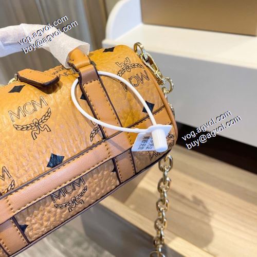 ファション性の高い エムシーエム ボストンバッグコピー 著名人の着用 エムシーエム コピー MCM 2021秋冬 ボストンバッグ - ヴィセトス 4色可選