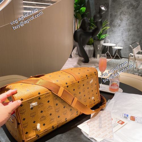高品質 人気 キャリーバッグ 2色可選 エムシーエム コピー MCM 2021秋冬 ハンドバッグ エムシーエム キャリーバッグコピー 大人気アイテム！
