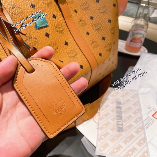 高品質 人気 キャリーバッグ 2色可選 エムシーエム コピー MCM 2021秋冬 ハンドバッグ エムシーエム キャリーバッグコピー 大人気アイテム！