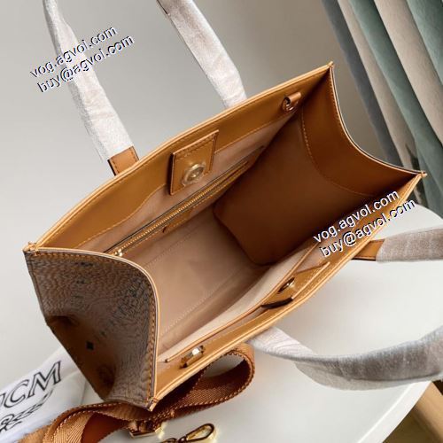 綺麗に決まるフォルム！MCM Visetos Klassikトートバッグ エムシーエム コピー MCM 2021秋冬 ショルダーバッグ 2色可選 エムシーエム トートバッグコピー 品質保証