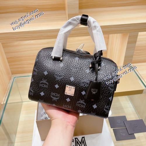 人気新品★超特価★ エムシーエム コピー MCM ボストンバッグ 長年旅行用バッグ ショルダーバッグ 2色可選 エムシーエム ボストンバッグコピー 2021秋冬