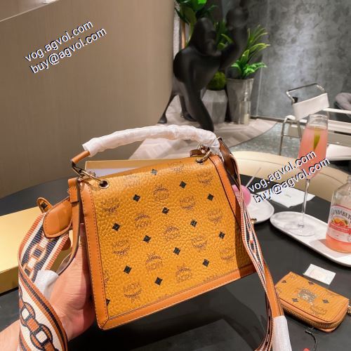 エムシーエム コピー MCM 上品上質 手持ち&ショルダー掛け ショルダーバッグ 2021秋冬 ハンドバッグ エムシーエムスーパーコピー
