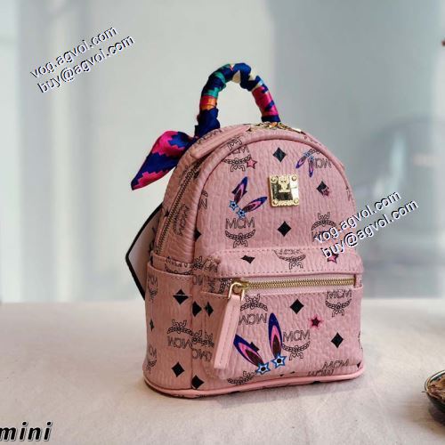 人気ブランド エムシーエム コピー MCM 2021miniバックパック エムシーエム バックパックコピー 4色可選 20x21x12cm