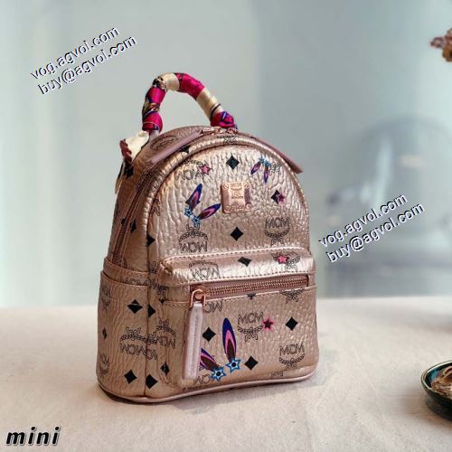 人気ブランド エムシーエム コピー MCM 2021miniバックパック エムシーエム バックパックコピー 4色可選 20x21x12cm