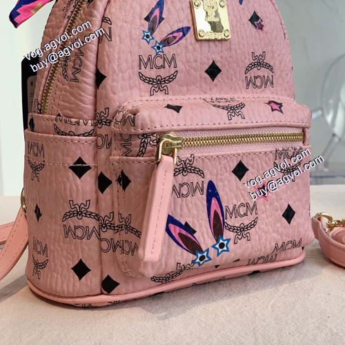 人気ブランド エムシーエム コピー MCM 2021miniバックパック エムシーエム バックパックコピー 4色可選 20x21x12cm