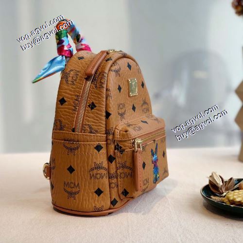 海外セレブ愛用 miniバックパック 2色可選 エムシーエム コピー MCM 2021秋冬 エムシーエム バックパックコピー