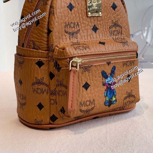 海外セレブ愛用 miniバックパック 2色可選 エムシーエム コピー MCM 2021秋冬 エムシーエム バックパックコピー