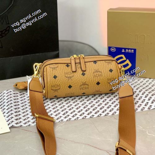 上品な輝きを放つ形 ヴィセトス クロスボディバッグ エムシーエム コピー MCM 2021秋冬 ショルダーバッグ 3色可選 エムシーエム ショルダーバッグ コピー