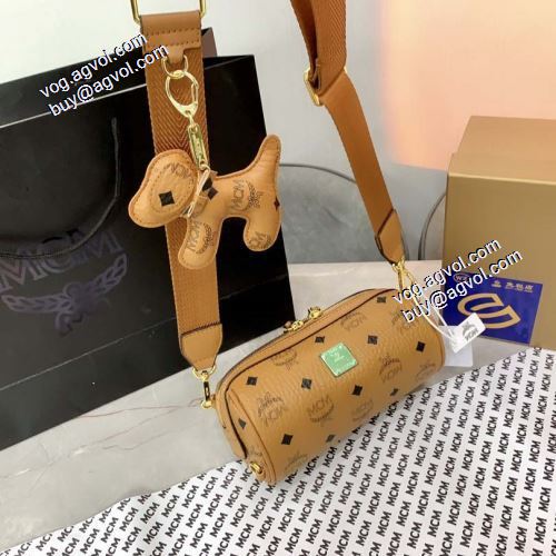 上品な輝きを放つ形 ヴィセトス クロスボディバッグ エムシーエム コピー MCM 2021秋冬 ショルダーバッグ 3色可選 エムシーエム ショルダーバッグ コピー