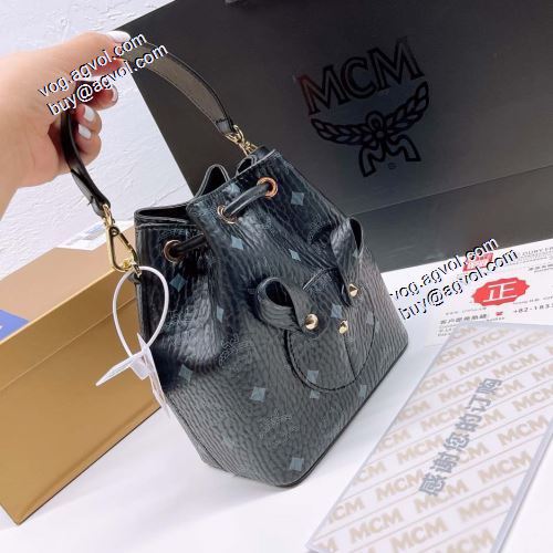 オリジナル 2021秋冬 MCM Zoo bucket bag ラビット エムシーエム コピー MCM バケットバッグ エムシーエム ショルダーバッグ コピー 4色可選 
