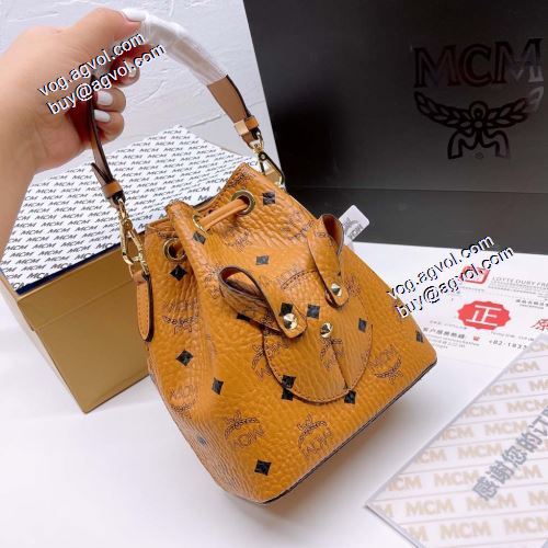 オリジナル 2021秋冬 MCM Zoo bucket bag ラビット エムシーエム コピー MCM バケットバッグ エムシーエム ショルダーバッグ コピー 4色可選 