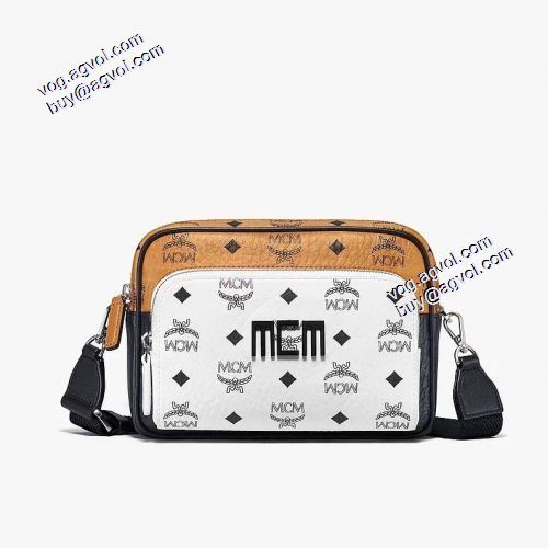 大好評 エムシーエム コピー MCM 2021秋冬 MCM Klassik Visetos クロスボディバッグ ショルダーバッグ エムシーエム 斜め掛けバッグコピー 人目を惹くデザイン