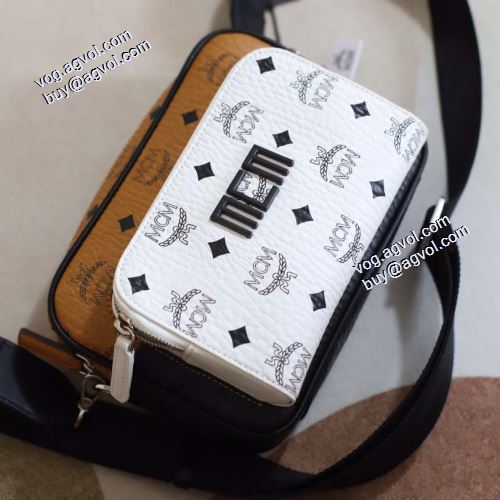 大好評 エムシーエム コピー MCM 2021秋冬 MCM Klassik Visetos クロスボディバッグ ショルダーバッグ エムシーエム 斜め掛けバッグコピー 人目を惹くデザイン